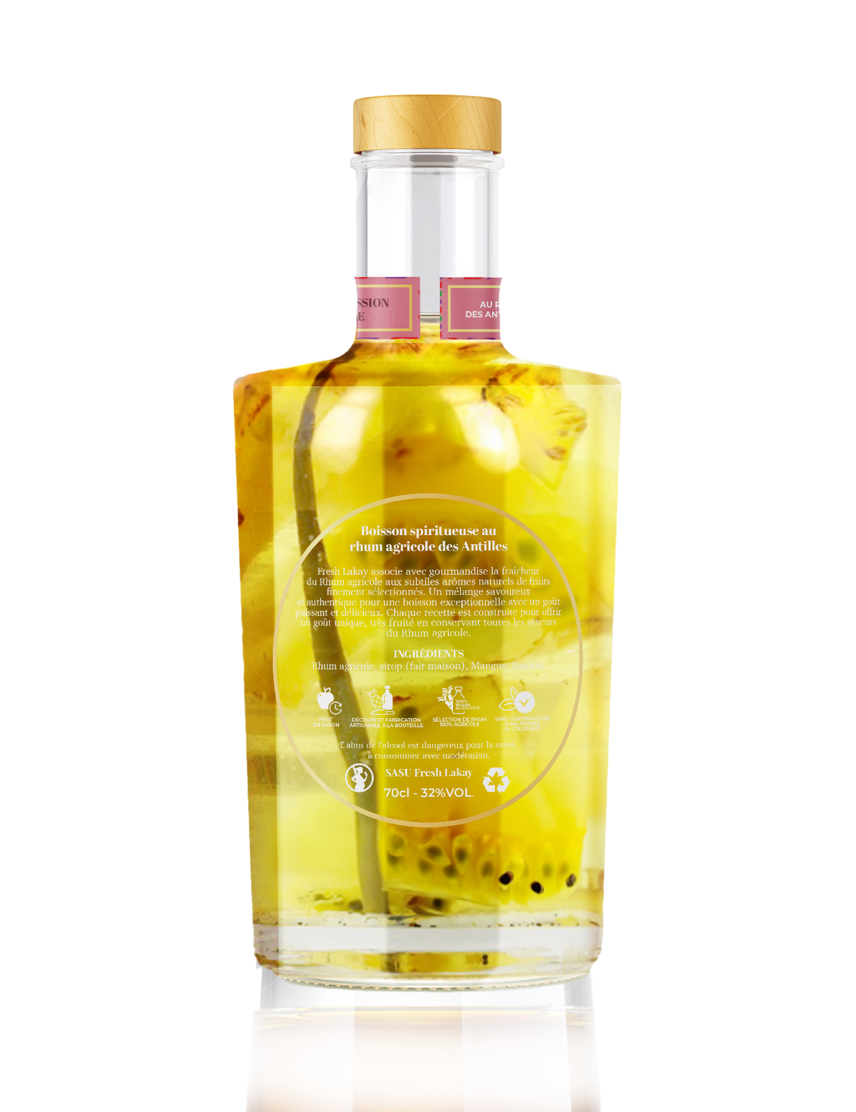 Le charmant (Ananas, Passion, Vanille)