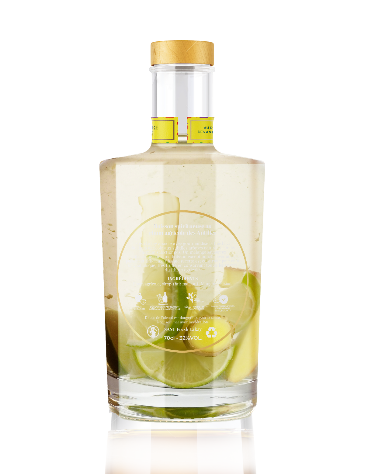Le Vif 🔥 – Punch au Rhum Gingembre & Citron