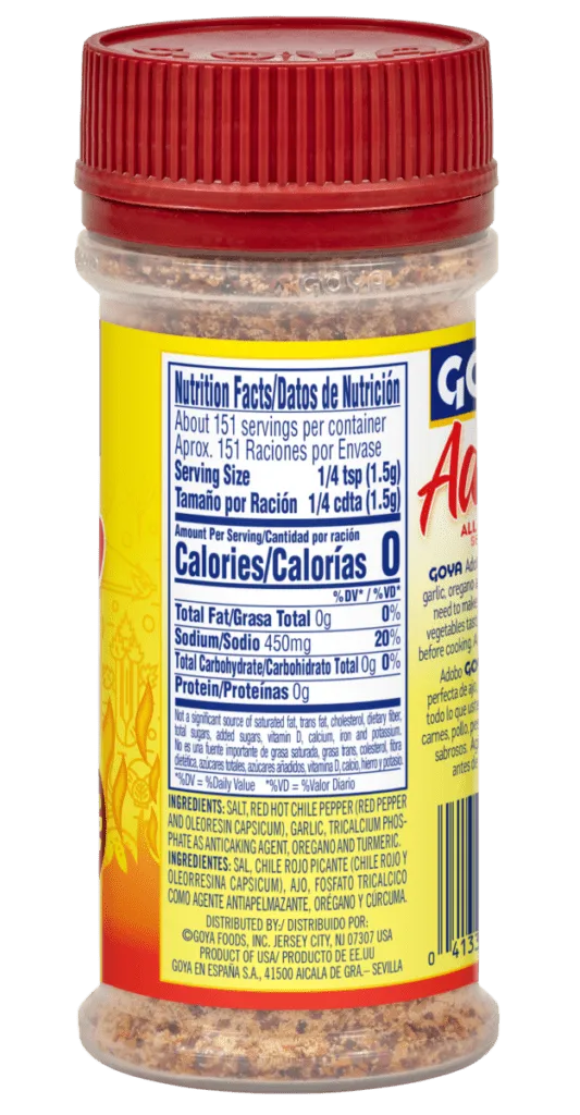 Assaisonnement Goya tout usage Adobo piquant - 226g