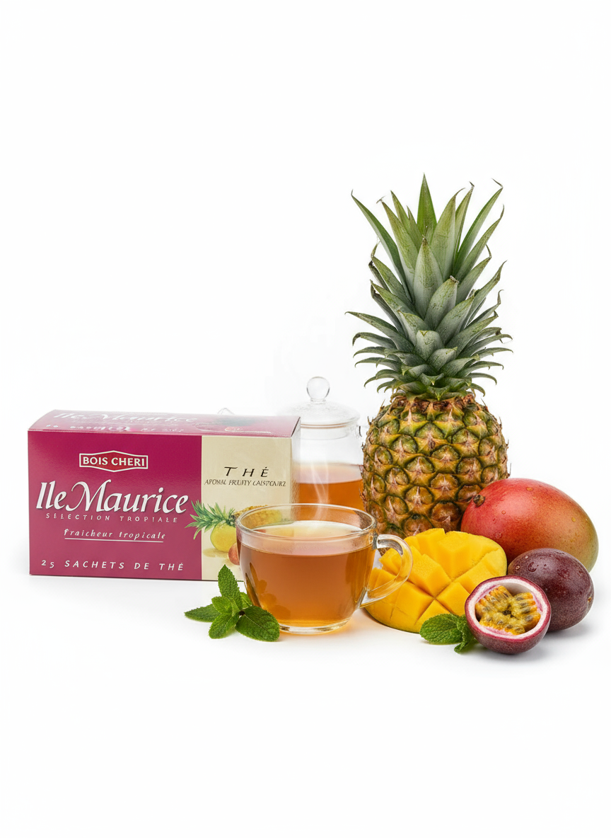 Thé Arôme Fruits Exotiques - Bois Chéri de l'Ile Maurice
