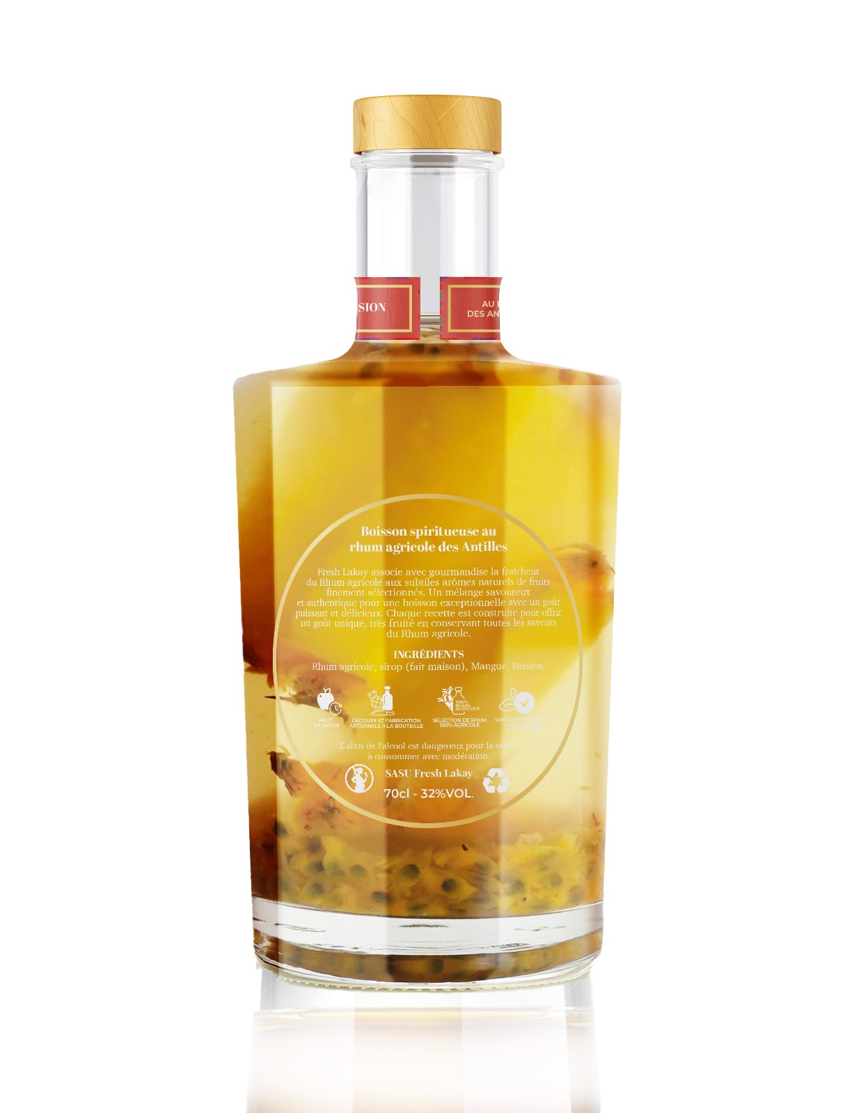 Le tropical (Ananas, Passion)