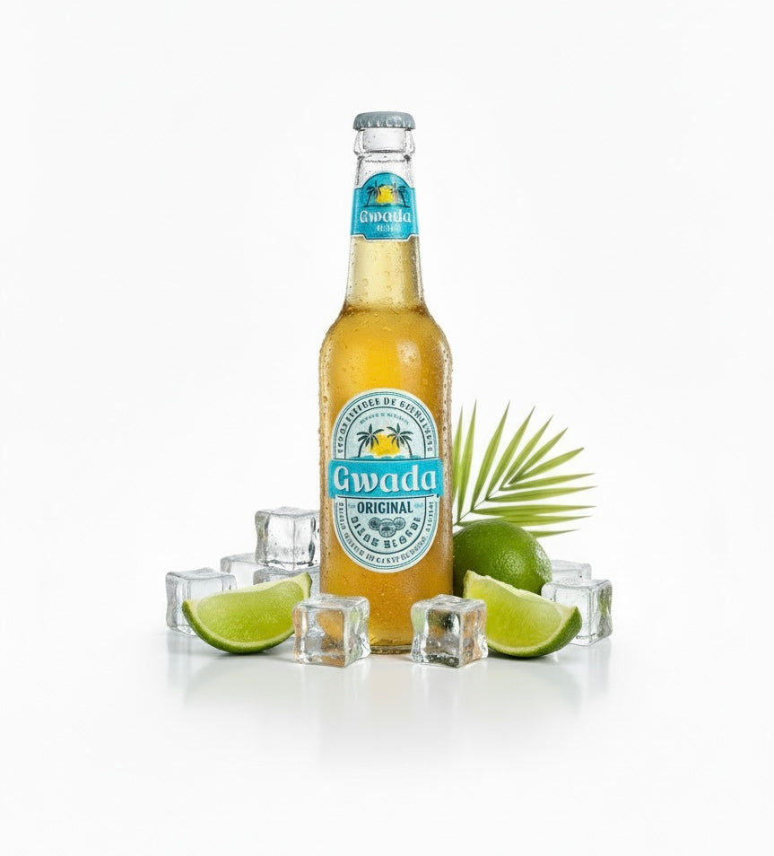 Bière Blonde Gwada 330ml – 4,7% vol.