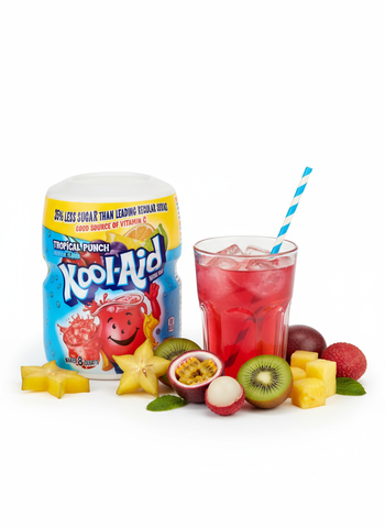 JUS EN POUDRE KOOL-AID TROPICAL PUNCH