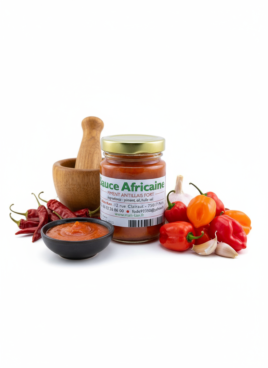 Sauce de Piment Africain Rouge – Tropic Island