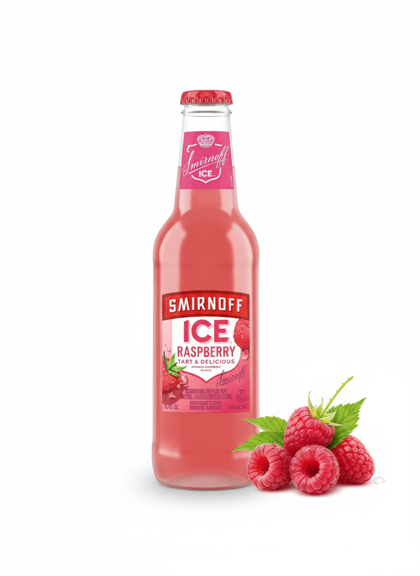 SMIRNOFF ICE RASPBERRY  330 ml 4.5% / JUS