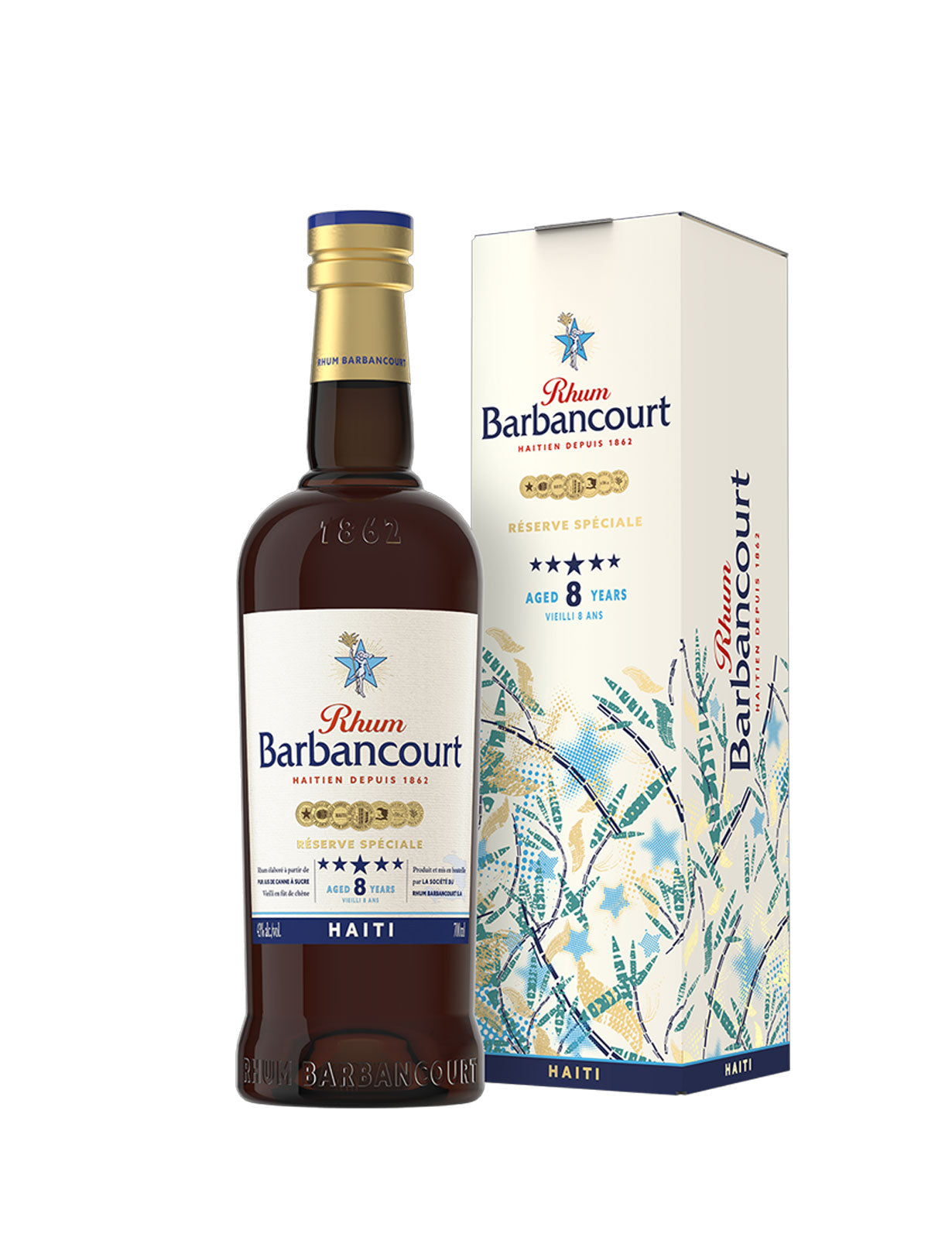 Rhum Barbancourt 5 étoiles 43% / Rhum