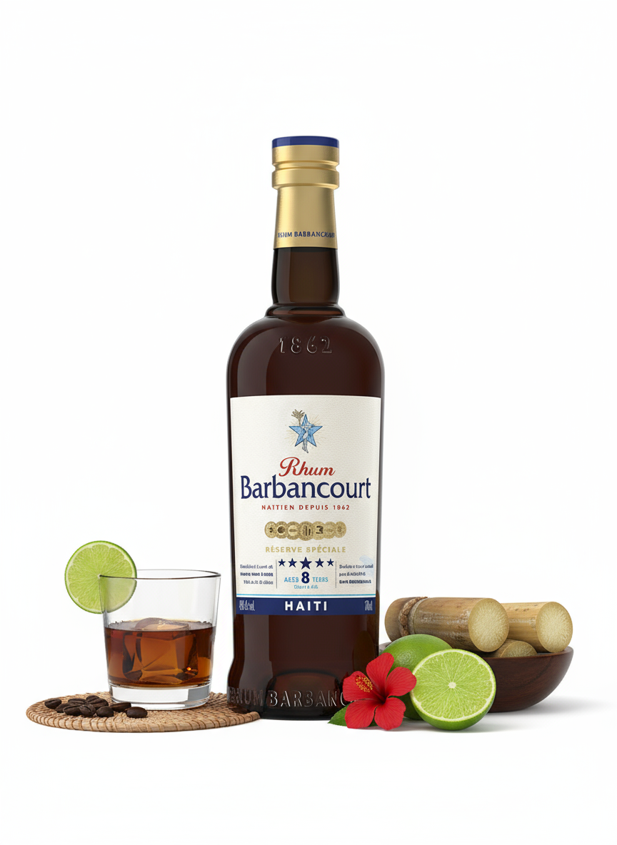 Rhum Barbancourt 5 étoiles 43% / Rhum