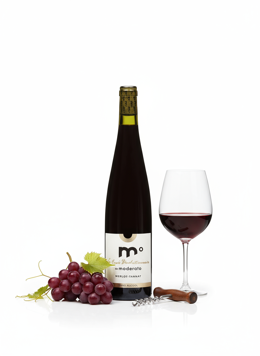 Le Merlot-Tannât - La Cuvée Révolutionnaire - Sans Alcool