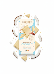 CACHET Chocolat NOIX DE COCO