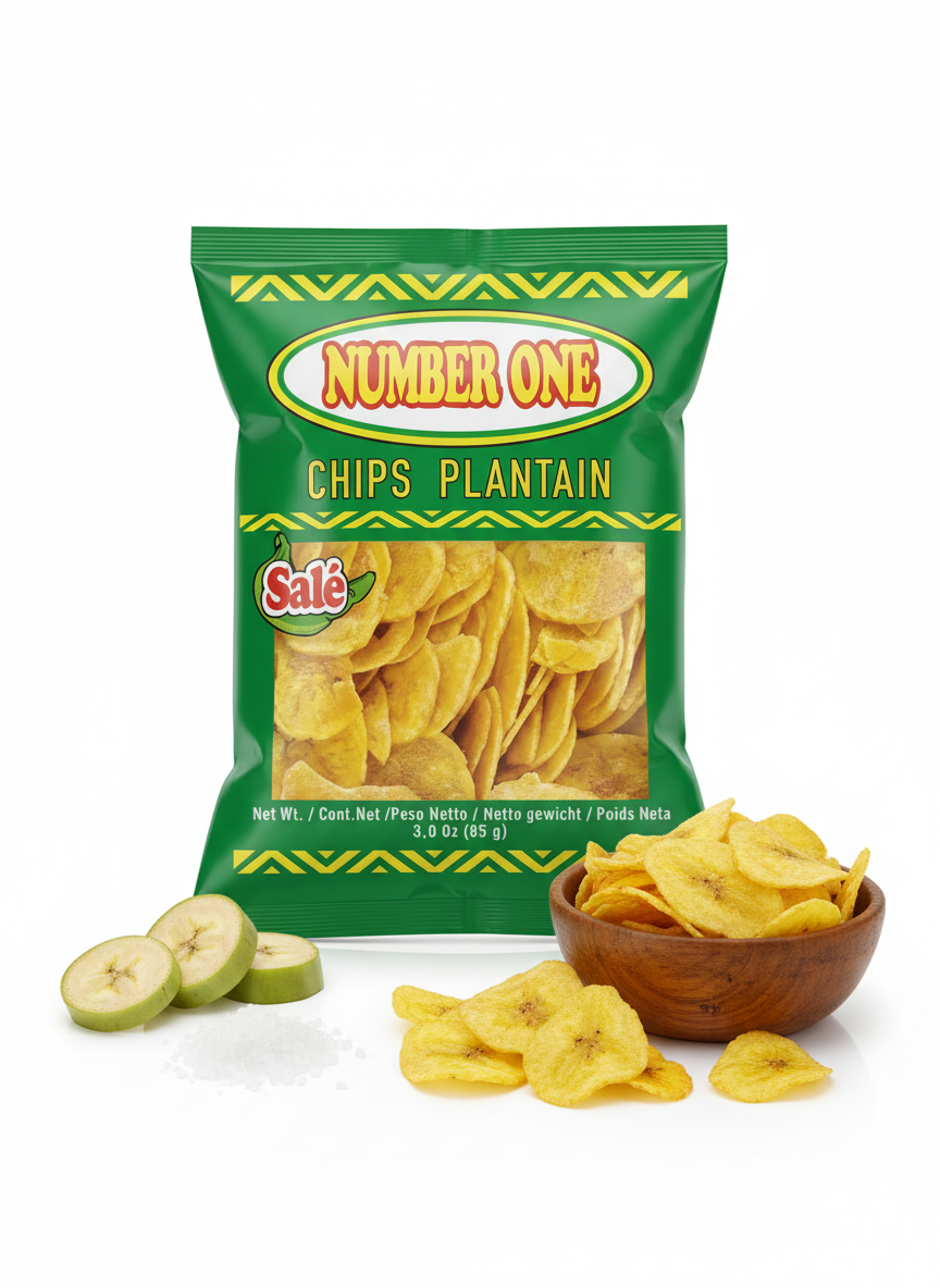 Chips plantain  salée