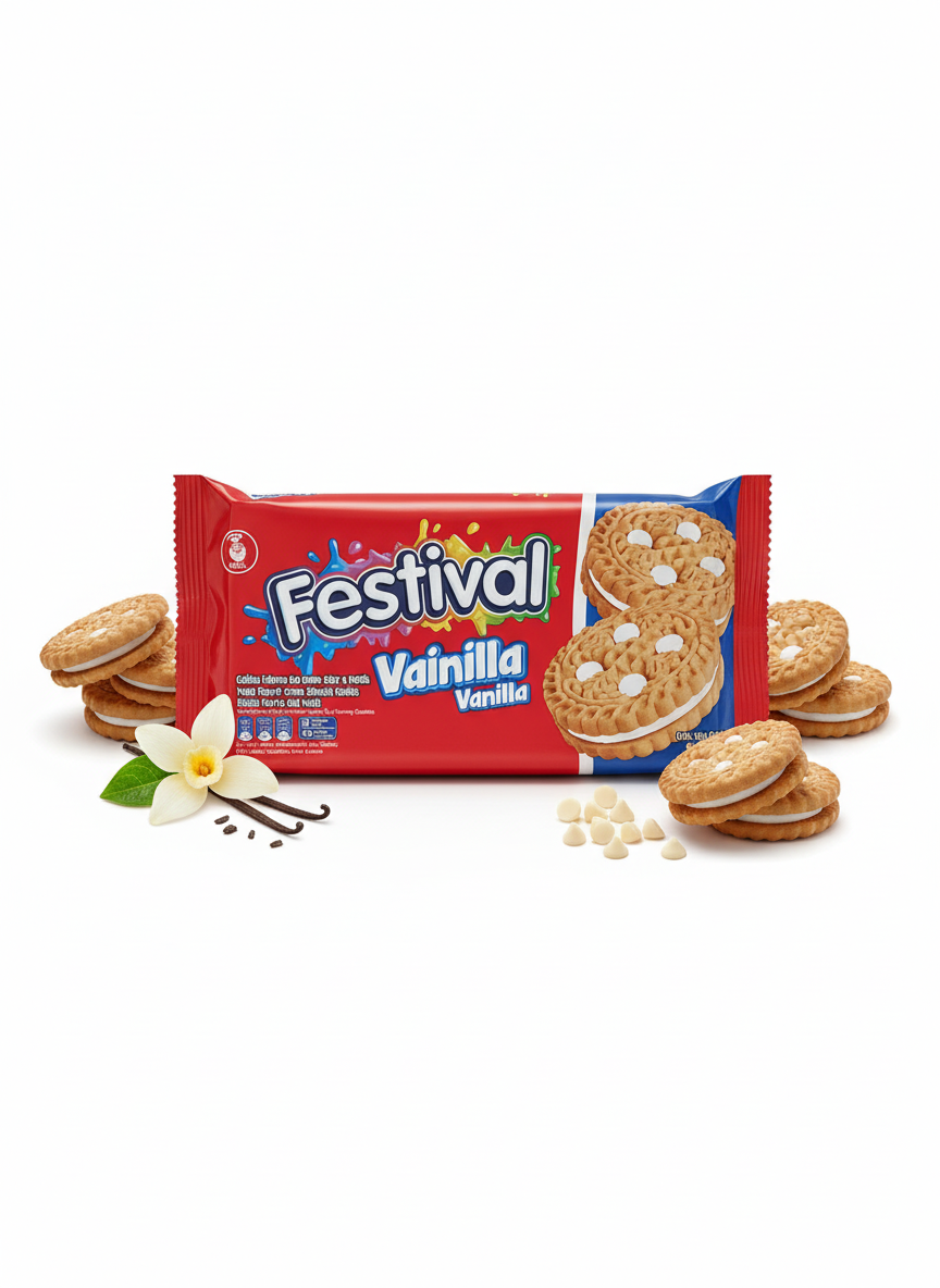 BISCUITS FESTIVAL vanille