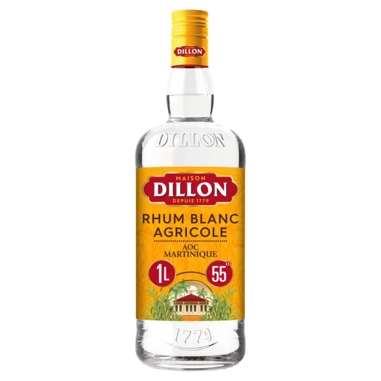 Dillon Rhum Blanc 55° 1L