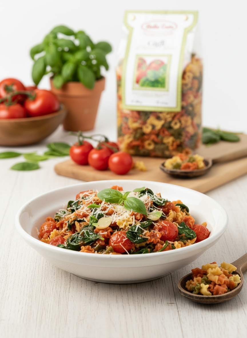 GIGLI TOMATE ÉPINARD 500g