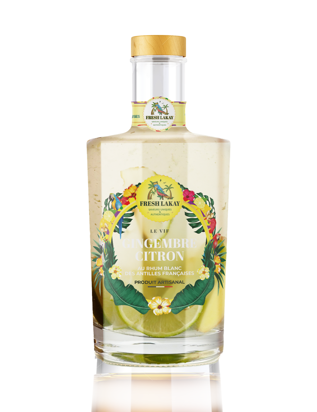 Le Vif 🔥 – Punch au Rhum Gingembre & Citron