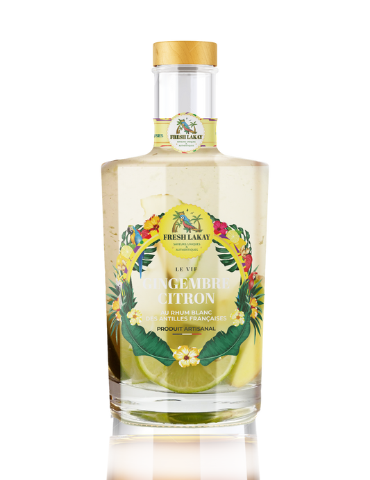 Le Vif 🔥 – Punch au Rhum Gingembre & Citron