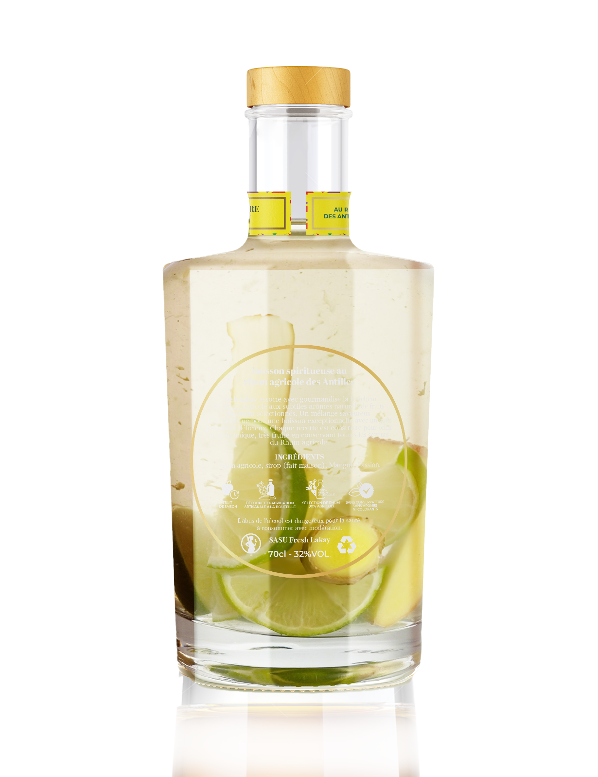 Le Vif 🔥 – Punch au Rhum Gingembre & Citron