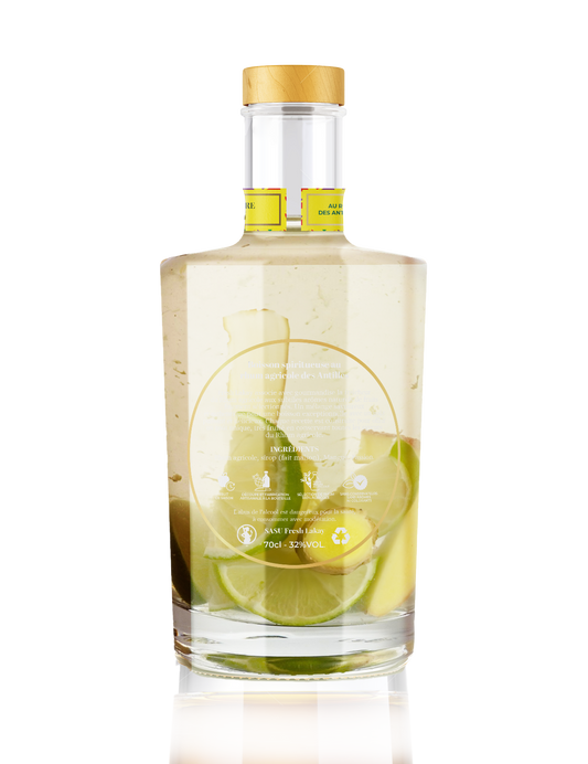 Le Vif 🔥 – Punch au Rhum Gingembre & Citron