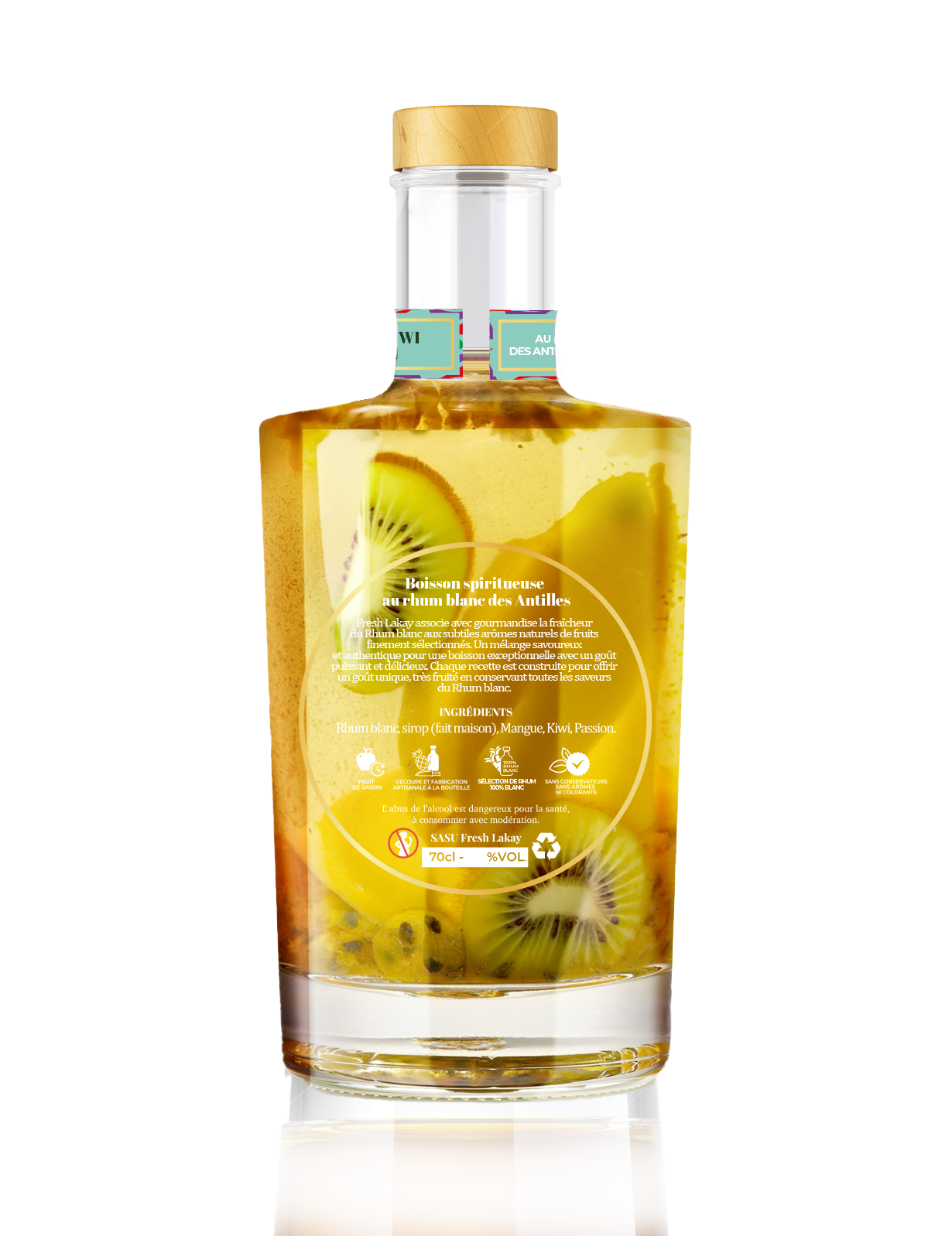 L'Audacieux (Mangue, Kiwi, Passion)